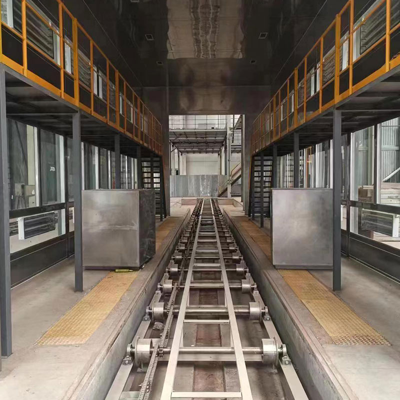 Automatická robotická stříkací kabina