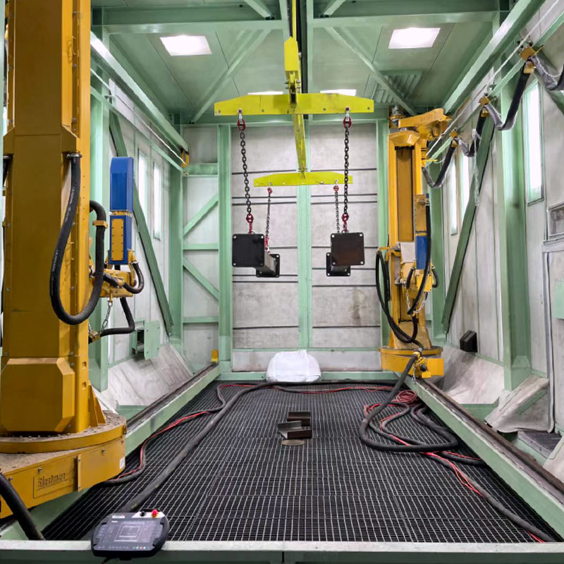 Automatická robotická stříkací kabina